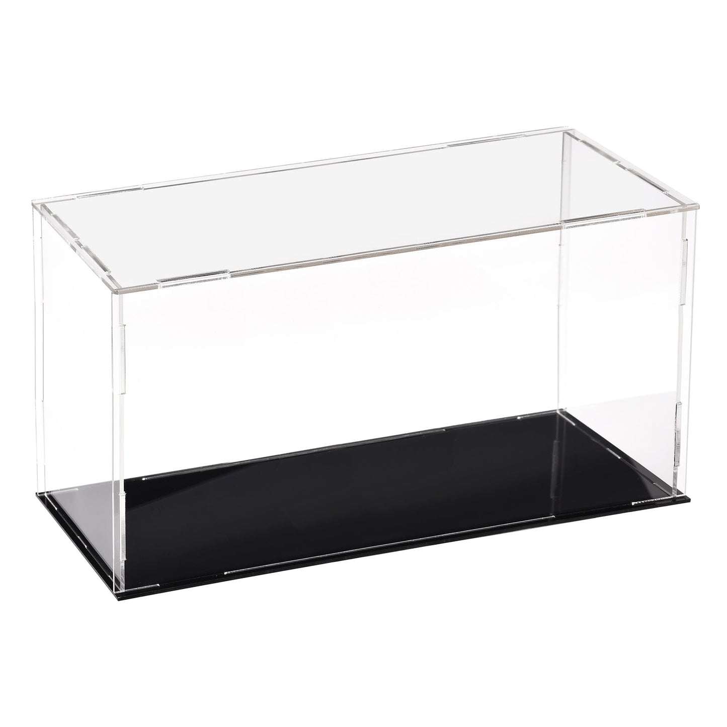 Recogwood Acrylic Display Case, 30 x 10 x 15cm Dustproof Clear Showcase