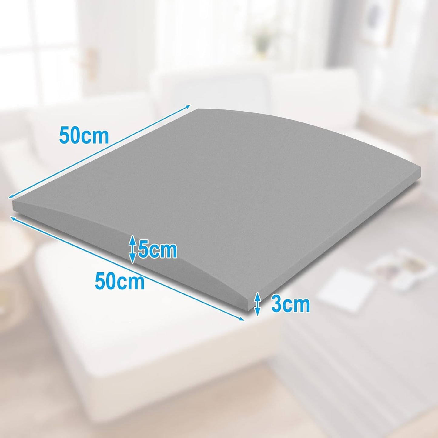 3PCS 50 x 50CM Sofa Cushion Support for Sagging Seat,Sofa Support Boards