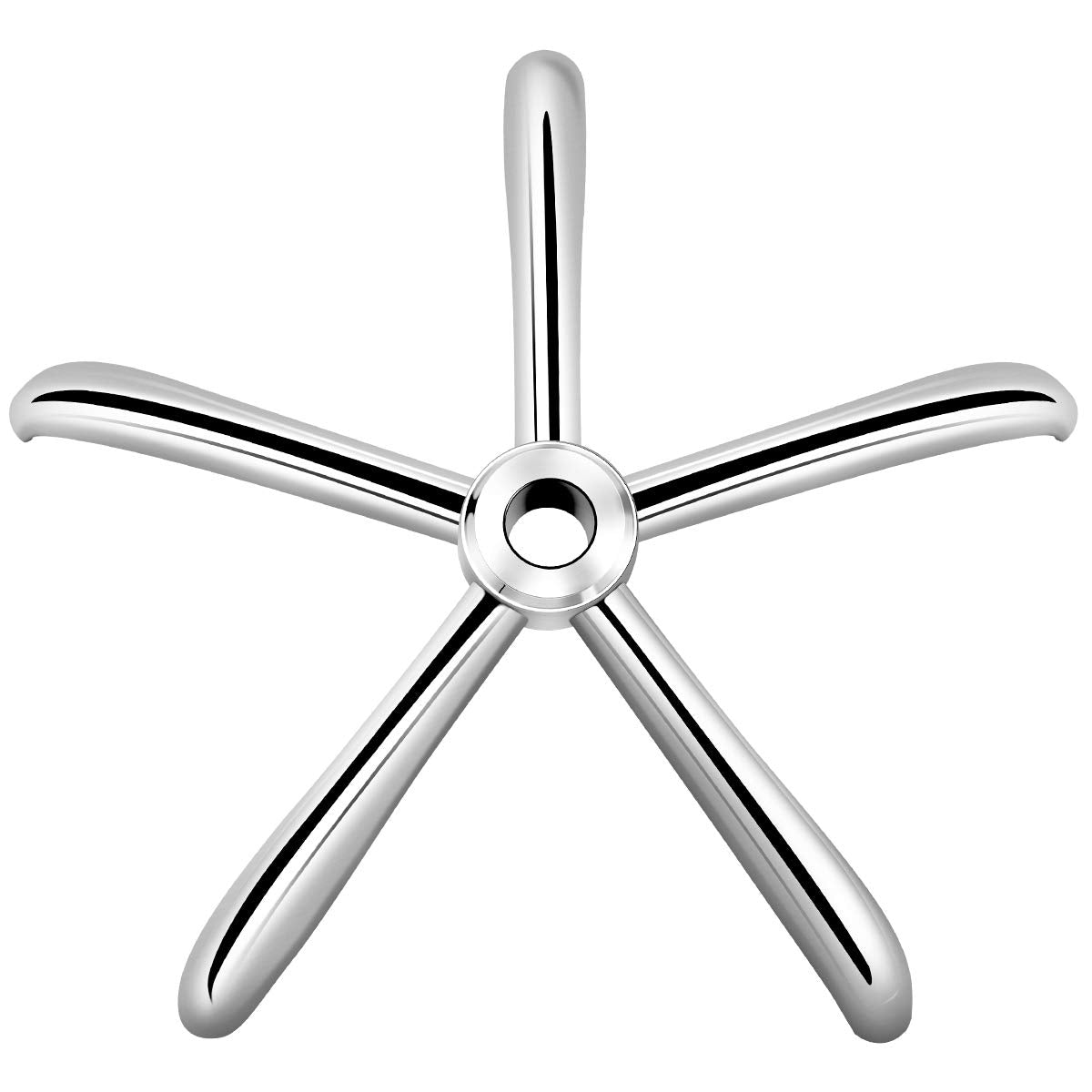 Mastery Mart Office Chair Foot Chair Base Accessory Replacement Part Base Base Five Star Foot Base Five Claw Feet for Office Chair Desk Swivel Chair