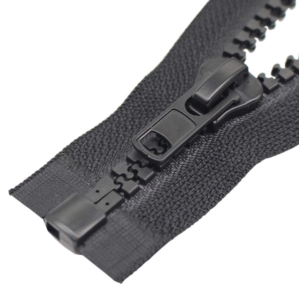 ByaHoGa Pack of 2 23 cm #10 Large Zip Plastic Separable (RZ)