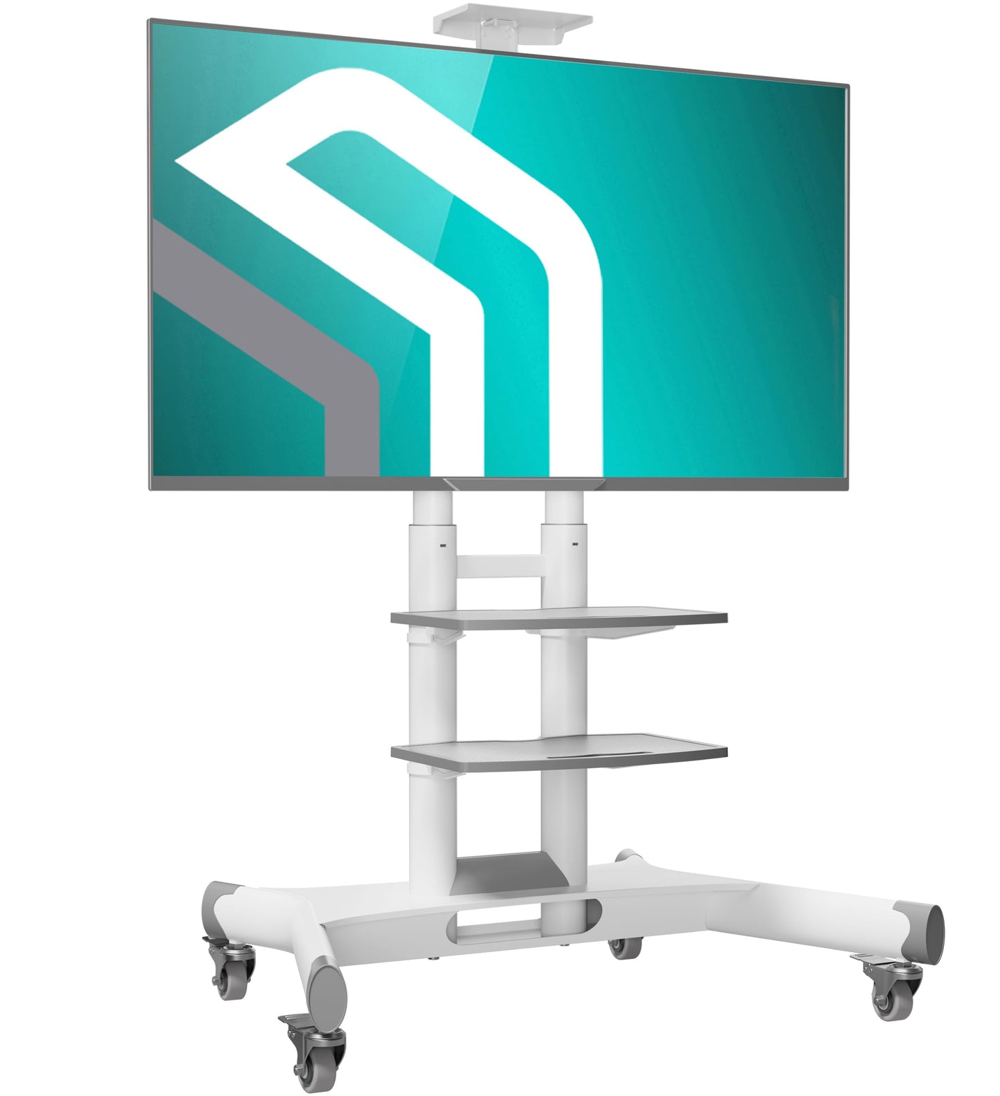 ONKRON Mobile TV Stand 40-70 Inch 45 kg, max VESA 600x400, TS1552-W