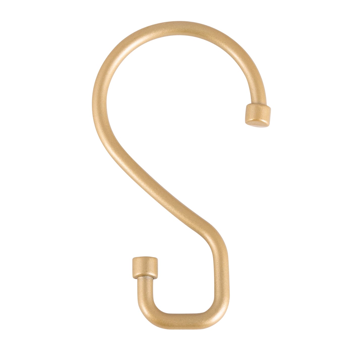 Bath Bliss 12 Pack Shower Curtain Rings | Dimensions: 3.1" x 1.8' x 0.24" | S Shaped Design | Fits Over Standard Size Shower Rod | Easy to Install
