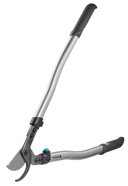 GARDENA Premium Pruning Lopper 700B: Bypass secateurs for gentle, precise trimming of plants, precision-ground blade, double-bend, stable aluminum