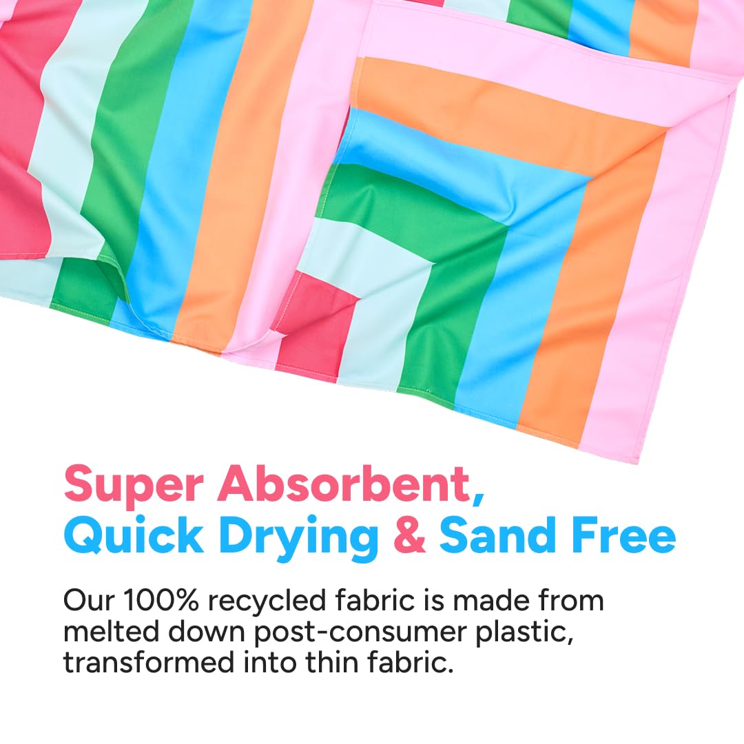 Dock & Bay Quick Dry Beach Towel - Tutti Frutti, Large