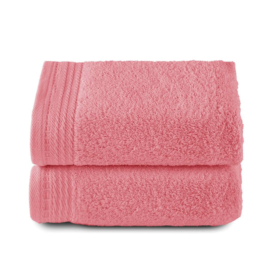 RIZO Top Towel - Set of 2 Hand Towels - Bath Towels - 100% Combed Cotton - 600 g/m2 - Measure 100 x 50 cm - Boiler