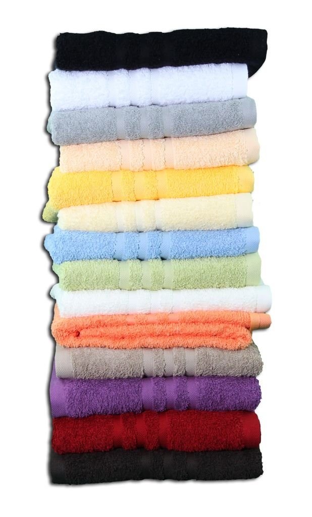 Gözze - Elegant Hand Towel Set of 2, Sylt, 100% Cotton, Heavy Weight (440 g/m²), 50 x 100 cm - Vanilla