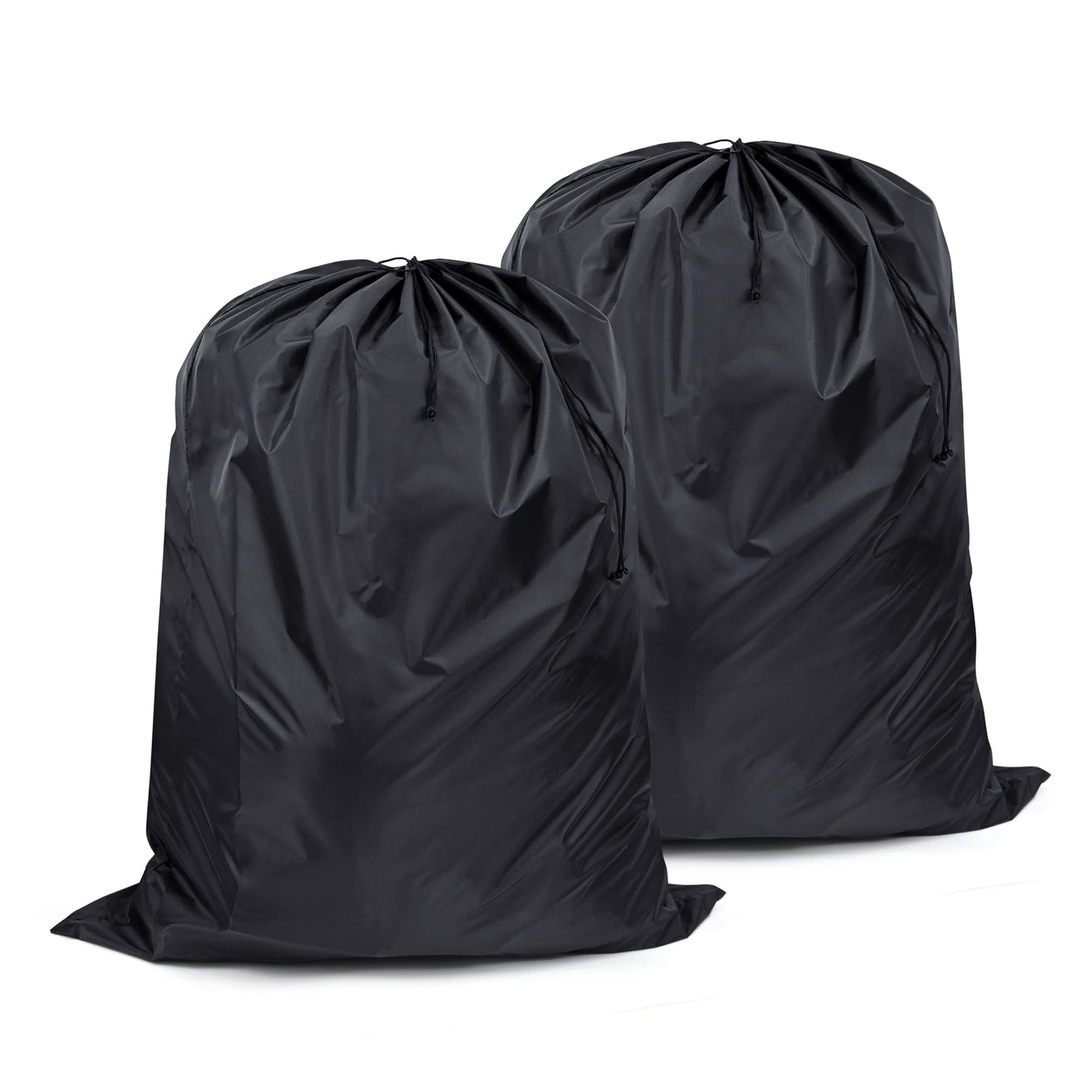 2Pcs Storage Bag, 94 x 120 cm Extra Large Drawstring Clothes Storage Bag, Foldable Oxford Fabric Waterproof Large Capacity Underbed Organizers for