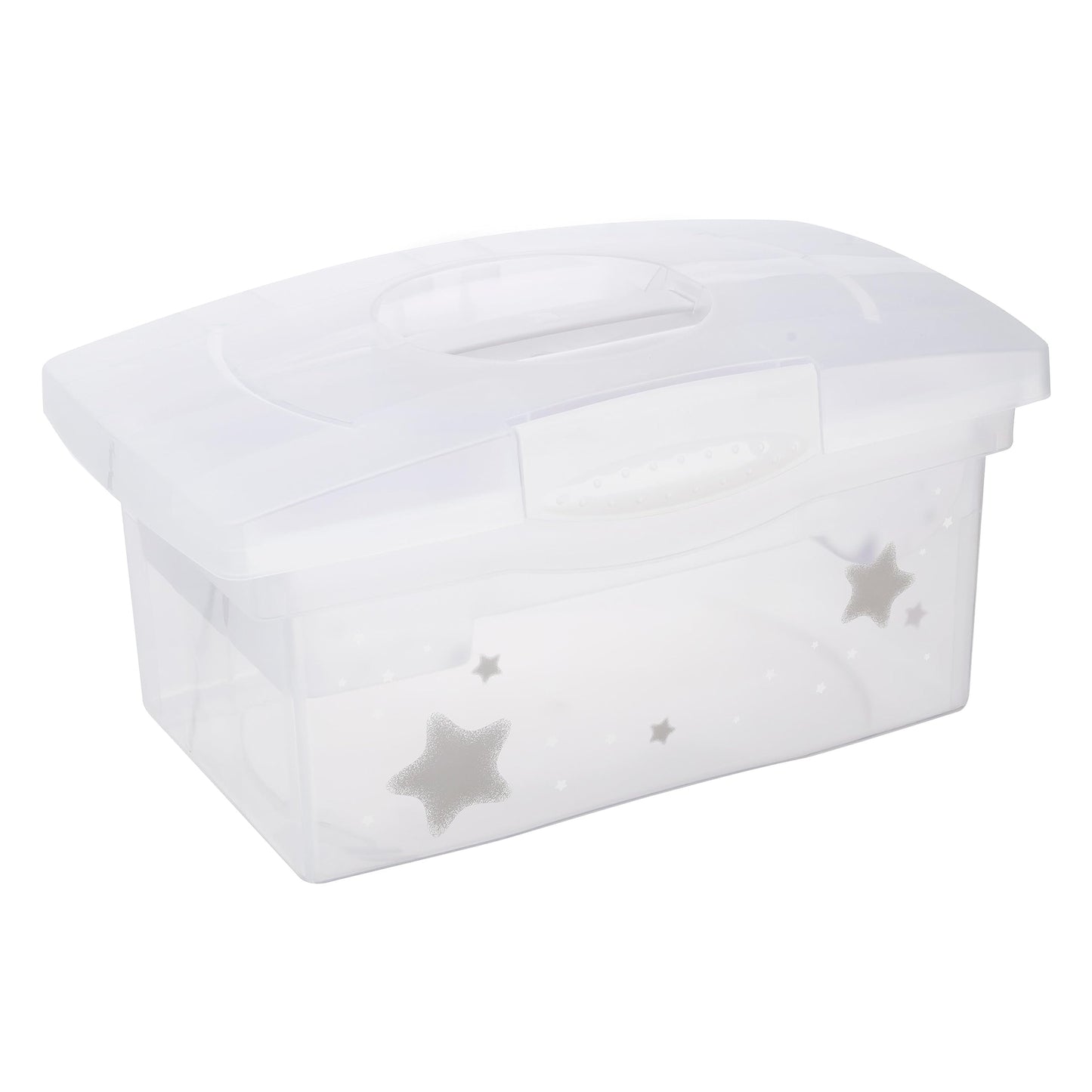 keeeper Stars Traveller, Organiser storage box with lid, Patryk, Nordic White (White)