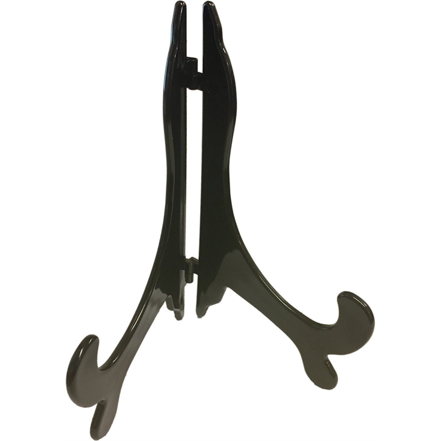 Bulk Hardware Plate Stands to Fit Plates 150mm-250mm (6-10 Inch) Black Plastic 2 Stands
