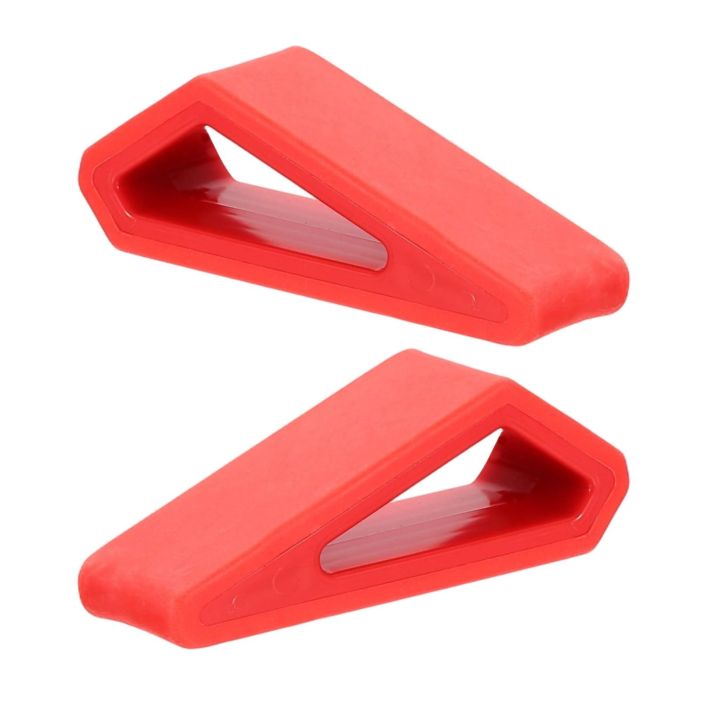PATIKIL Laptop/Computer Keyboard Stand, 4-Pack Laptop Notebook Holder Portable Ventilated Anti-Slip for Desk Compact Cooling Notebook/Tablet, Red
