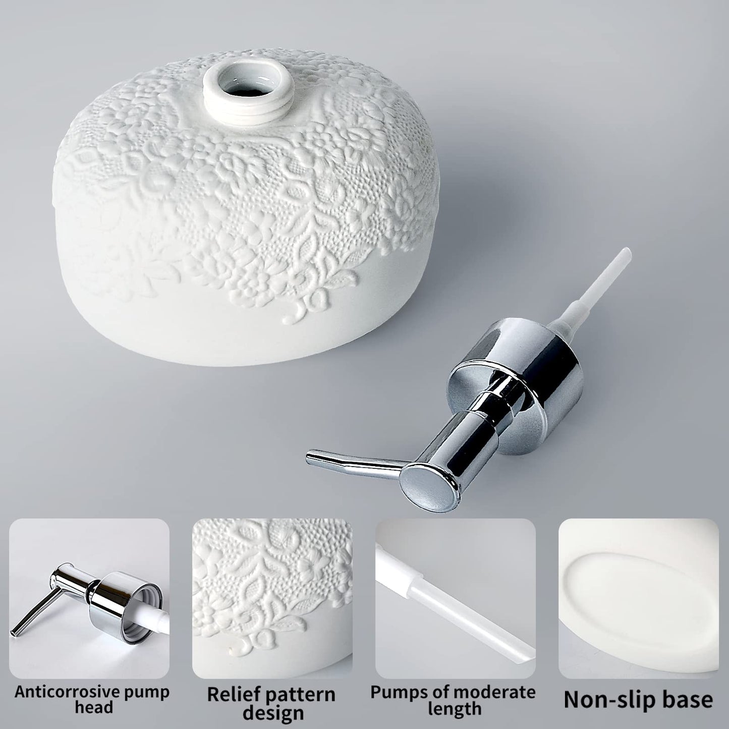 Automatic Soap Dispenser, Smart Infrared Sensor Soap Dispenser,Touchless Foaming Hand Sanitizer Dispenser, for Kitchen, Bathroom, Hotel
