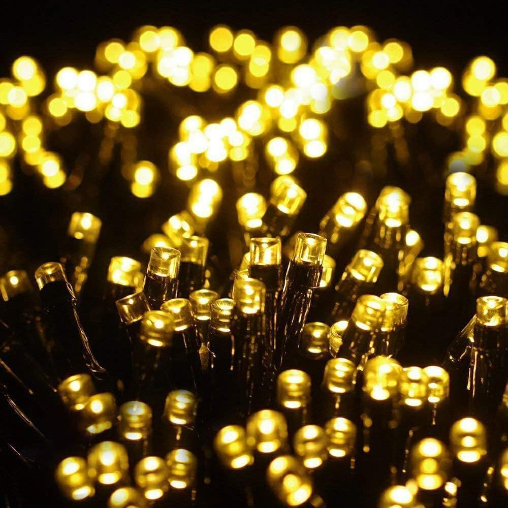 Marchpower Christmas String Lights, 50m 2000LEDs Cluster Lights with 8 Lighting Modes, IP44 Waterproof Outdoor Xmas Lights for DIY Decoration in Home