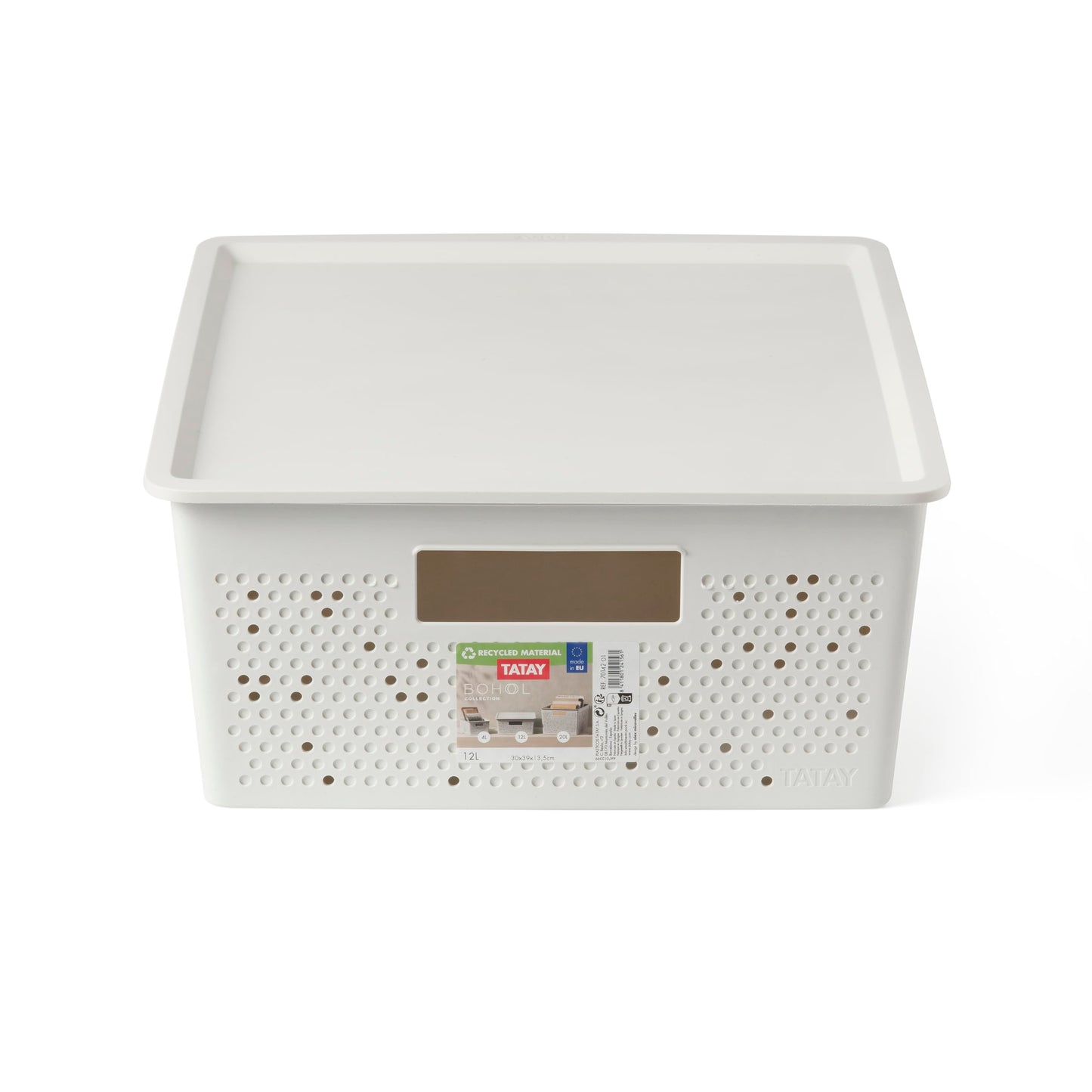 TATAY Storage Basket Bohol 12 L Optimal Ventilation Modular Storage Design