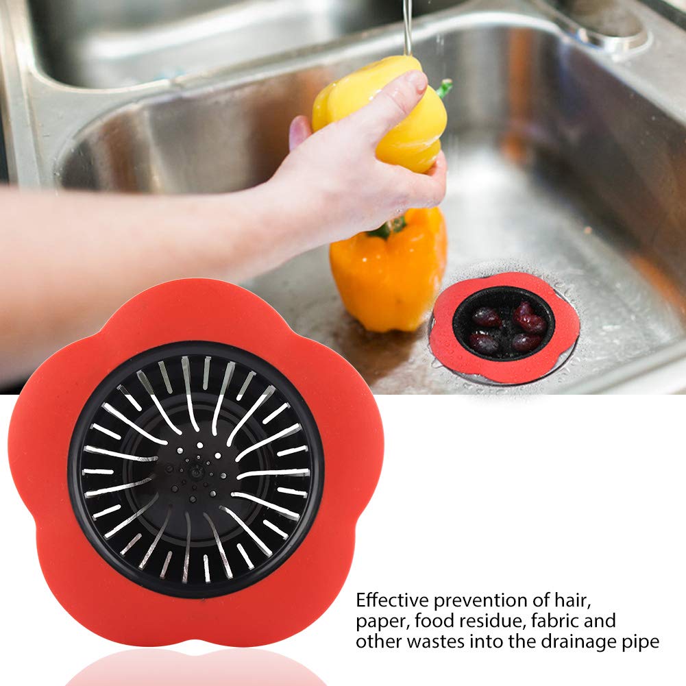 Kitchen Sink Drain Strainer, Fine Mesh Filter Drain Plug for Kitchen, Bathroom, Bathtub, Wash Basin