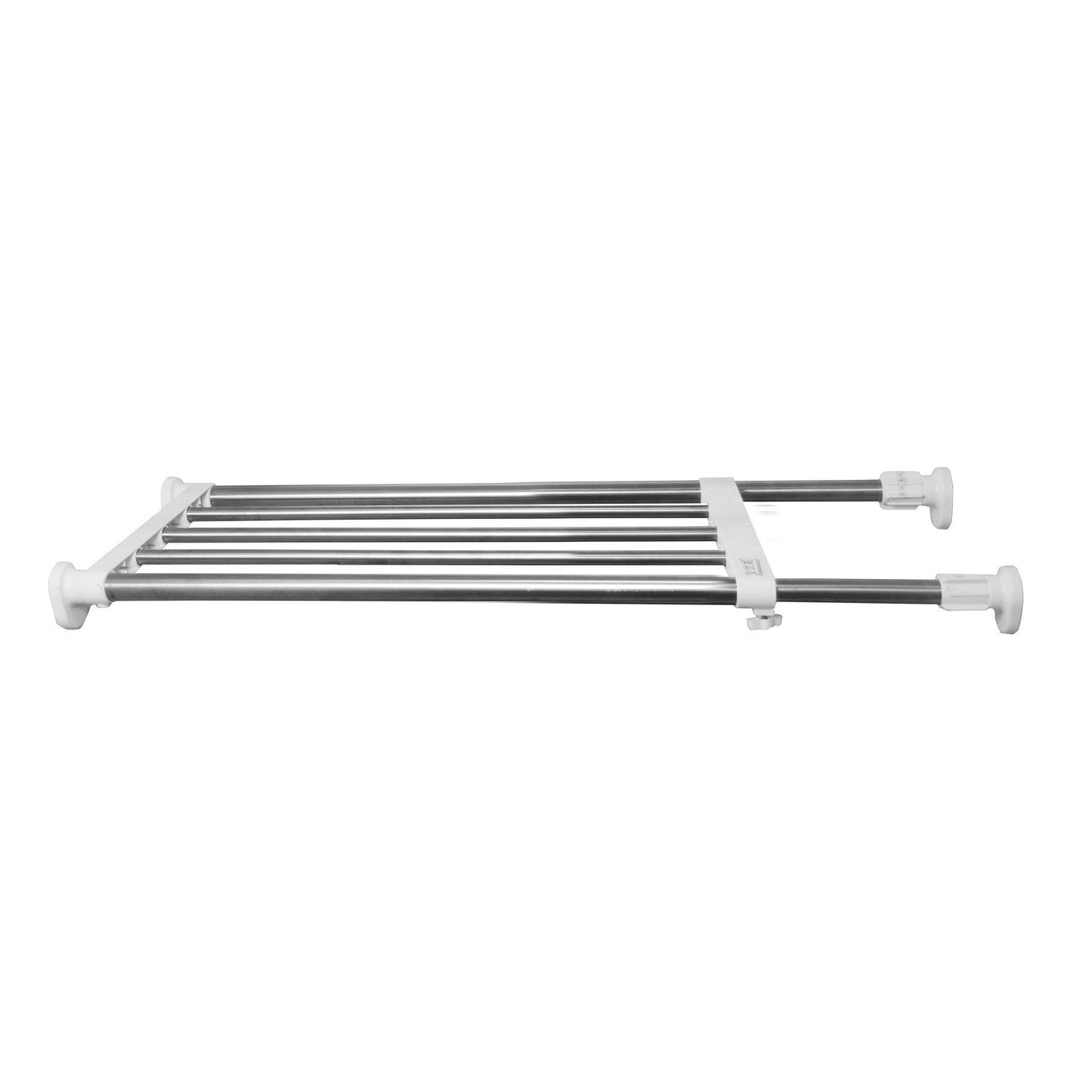 BAOYOUNI Adjustable Wardrobe Tension Shelf Closet Hanger Dividers Clothes Rails Shoe Holder Telescopic Storage Rack Separators Organiser Extendable