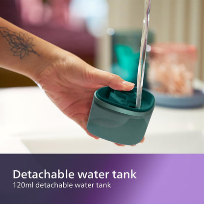 Philips 3000 Series Handheld Steamer - 1000W, 20 g/min Steam, Detachable 120ml Water Tank, Metal Soleplate, Heated Plate, Storage Pouch Included, 660