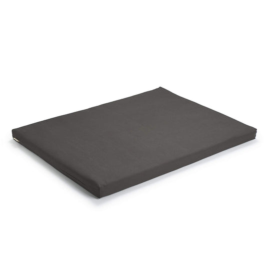 basaho Zabuton Meditation Mat | Organic Cotton | Recycled Fibre Filling (Stone)