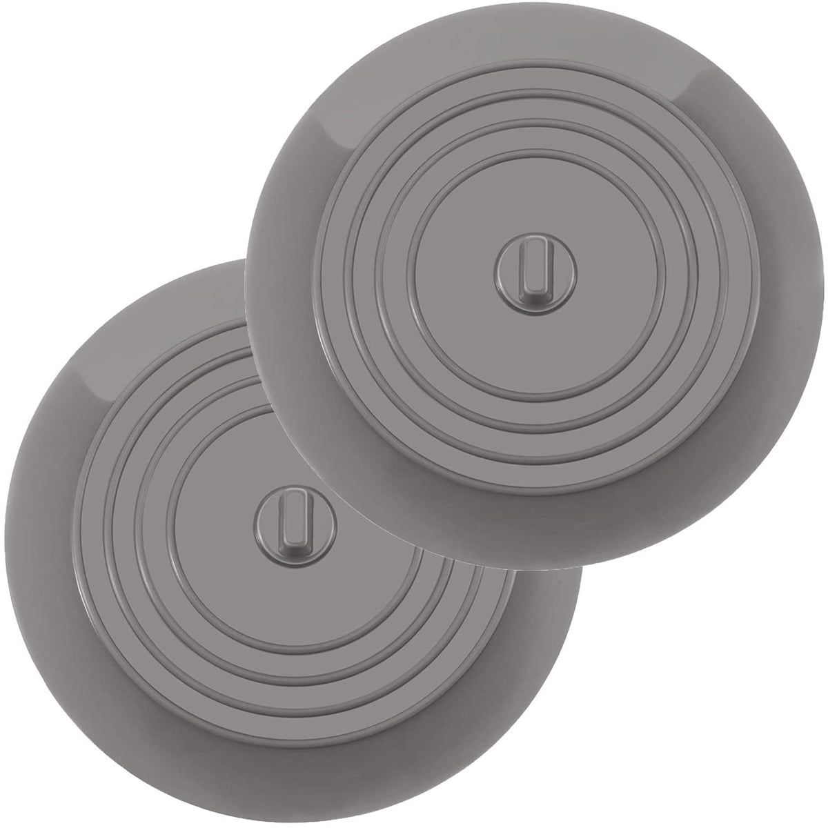 2 pack Silicone Tub Stopper,Drain Stopper Universal Sink Plug,Drain Plug for Kitchens, Bathrooms and Laundries, Sink Bathtub Drain Cover15.3cm/6inch