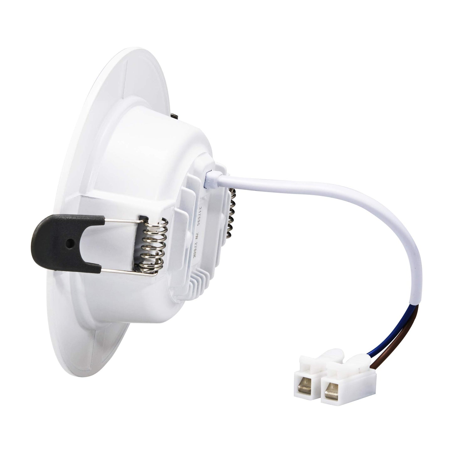 Tofisr LED recessed Ceiling Light, 7W Downlights 700LM Natural White Light 4500K, Round Aluminum Metal Spotlights 230V, Cut 75-95mm, for Living Room