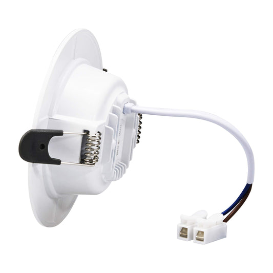 Tofisr LED recessed Ceiling Light, 7W Downlights 700LM Natural White Light 4500K, Round Aluminum Metal Spotlights 230V, Cut 75-95mm, for Living Room