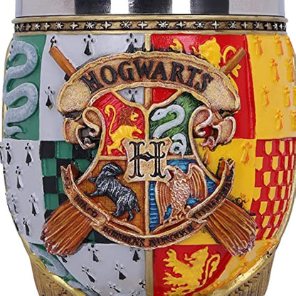Nemesis Now Harry Potter Collectible Goblet, Resin, Yellow, 19.5cm