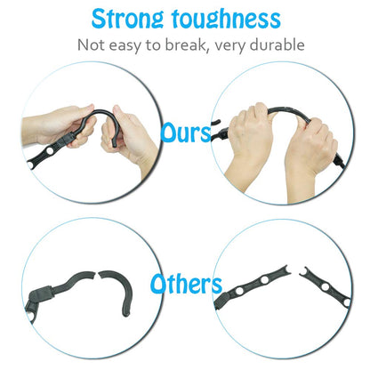RedBee Magic Hangers 10 Pack Space Saving Clothes Hangers Organizer Closet Wardrobe Clothing Space Saver Sturdy for Heavy Clothes Multifunctional