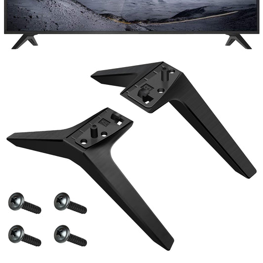 Stand for LG TV Legs Replacement, Universal Table Desk Pedestal TV Stand Base Pedestal Feet Compatible for LG TV with Screws Non-Slip Television Table