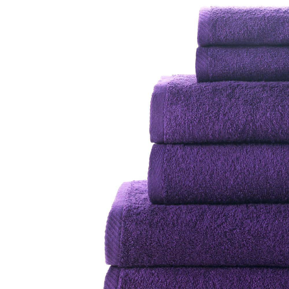 Top Towel - Set of 2 Hand Towels, 2 Bath or Shower Towels and 2 Bidet Towels - Towel Set - 100% Cotton - 400 g/m5