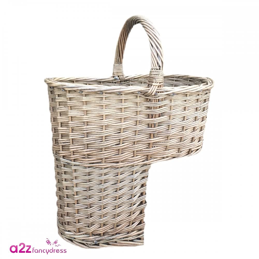 Antique Wash Finished Stair Basket