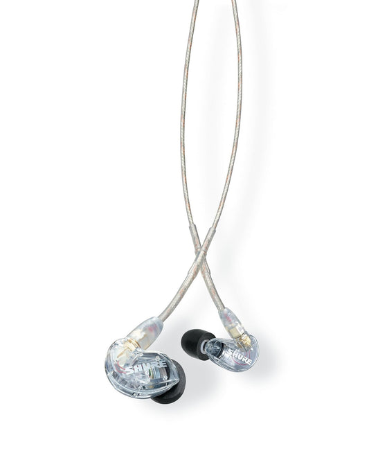 Shure SE215 PRO Wired Earbuds - Professional Sound Isolating Earphones, Clear Sound & Deep Bass, Single Dynamic MicroDriver, Secure Fit In Ear