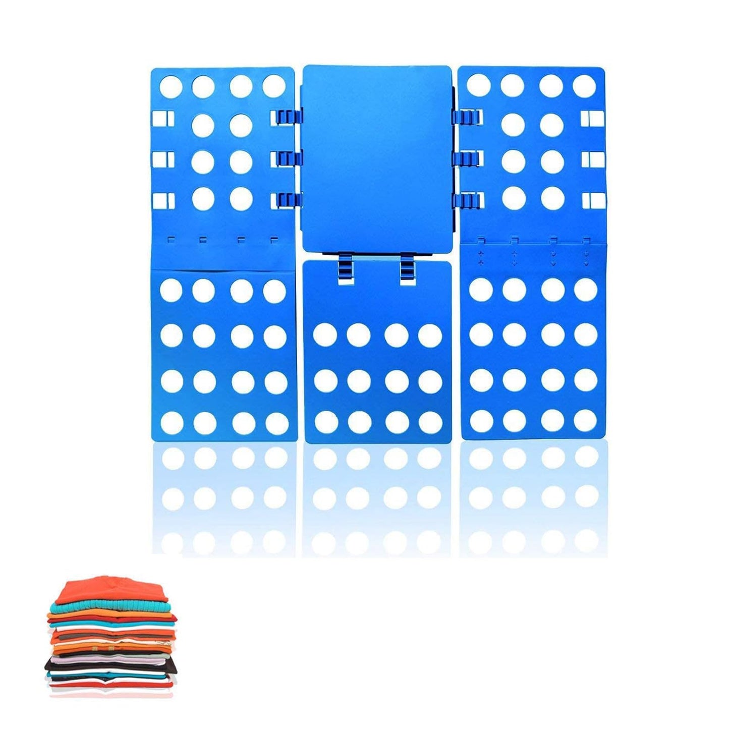 Yeenano Folding Board for Shirts,Laundry Folding Aid Plastic Laundry Folding Boards T Shirt Folder Board Adult T Shirt folder Easy and Fast for