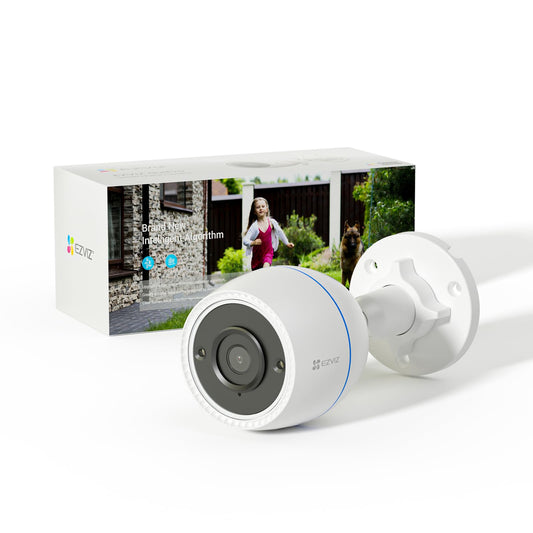 EZVIZ Outdoor Camera 30M Night Vision, CCTV System Wi-Fi Home Security Camera Surveillance, 1080P FHD, Smart Motion Detection, IP67 Waterproof, 256GB