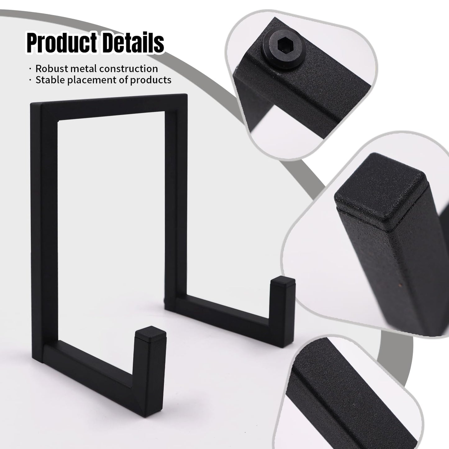 MayRecords Vinyl Record Holder Display Stand Vinyl Stand Storage Rack