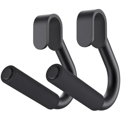 SELEWARE Multifunctional Grip Hadles Robust Steel Tubing Netural Grip Pullup Handle Attachments For Pull-up Bars, Barbells and Resistance Bands Comfy