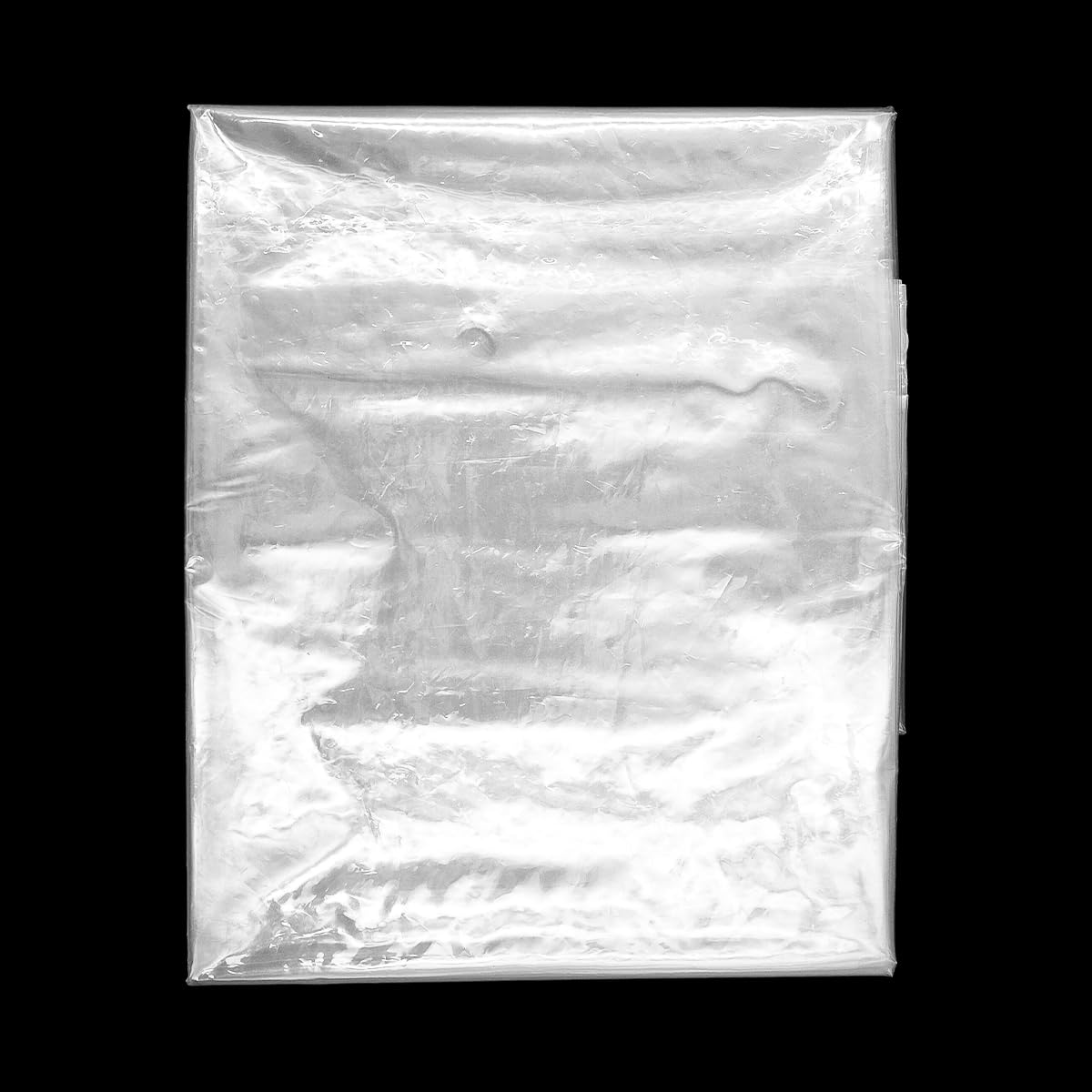 ZONADAH 180 x 180cm Clear Shower Curtain Liner PEVA Heavy Duty Waterproof Shower Curtain Showroom Curtain Liner with Metal Grommets Holes and