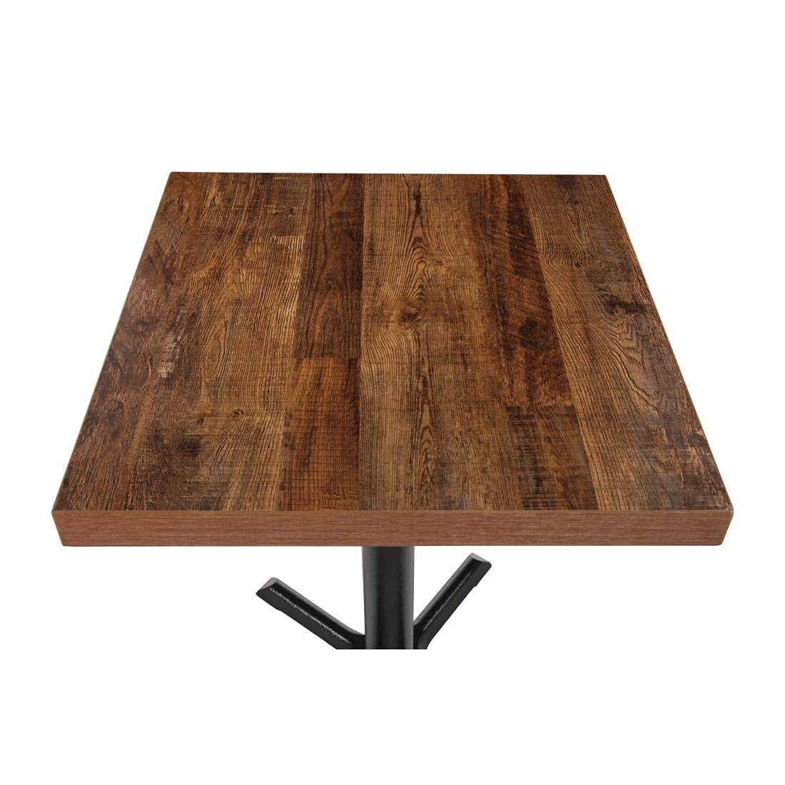 Bolero Pre-Drilled Square Chipboard Table Top, Indoor, 700 mm