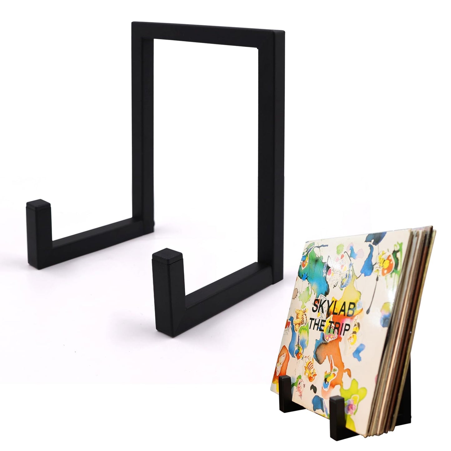MayRecords Vinyl Record Holder Display Stand Vinyl Stand Storage Rack