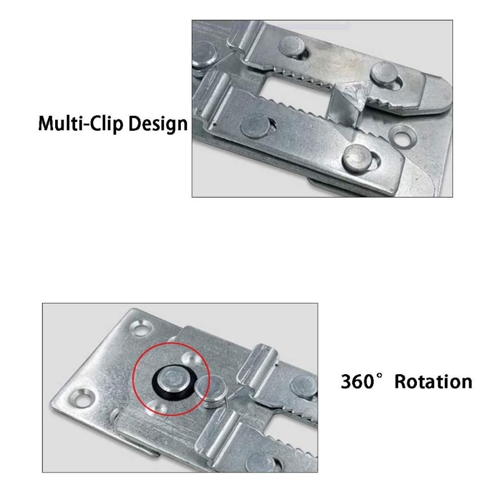 AWEN+ 2 Pack Sofa Connector Sectional Couch Connector Screws, Sectional Couch Sofa Replacement Parts Furniture