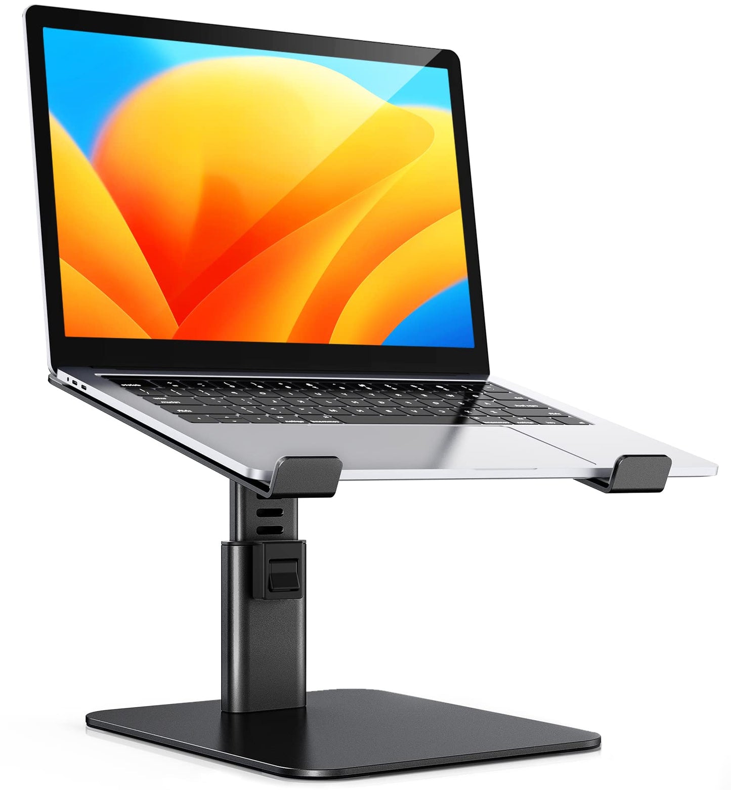 Babacom Laptop Stand for Desk, 8 Adjustable Height Aluminum Laptop Riser