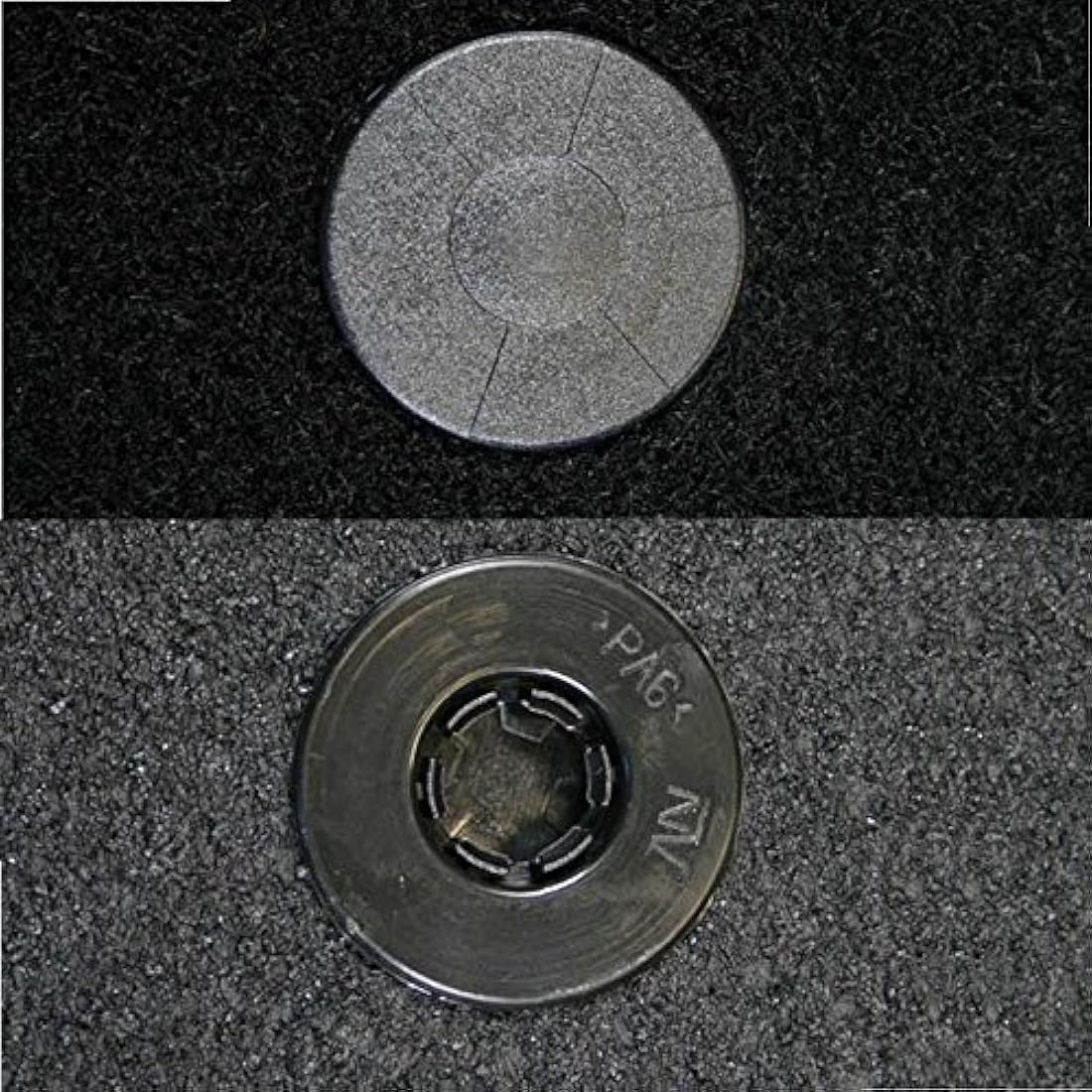 (D9:CT65) 4 Piece Ford (2011-2018) Fiesta (MK7) Vehicle Specific Car Mat Set Grey Carpet and Trim