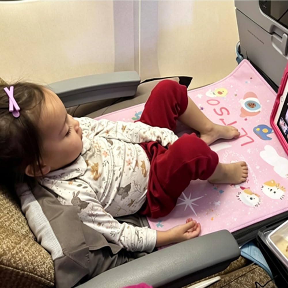 Oaygat Toddler Airplane Bed Kids Airplane Travel Essentials Essential Airplanes Travel Gear for Toddlers Portable Plane Foot Rest for Airplanes Trips
