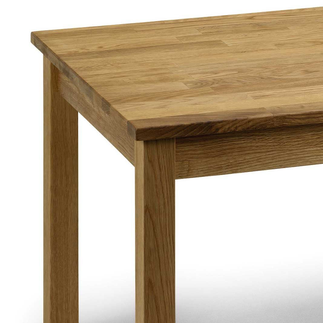 Julian Bowen Coxmoor Coffee Table, Solid Oak - H48 x W120 x D60cm