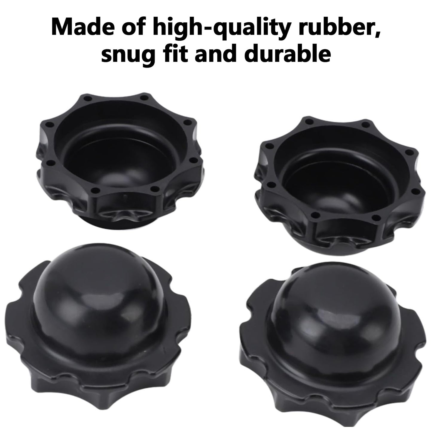 NIYATA 4PCS Inflatable Hot Tub Hole Plug P6575, Rubber Filter Stopper Replacement for Lay Z Spa Accessories