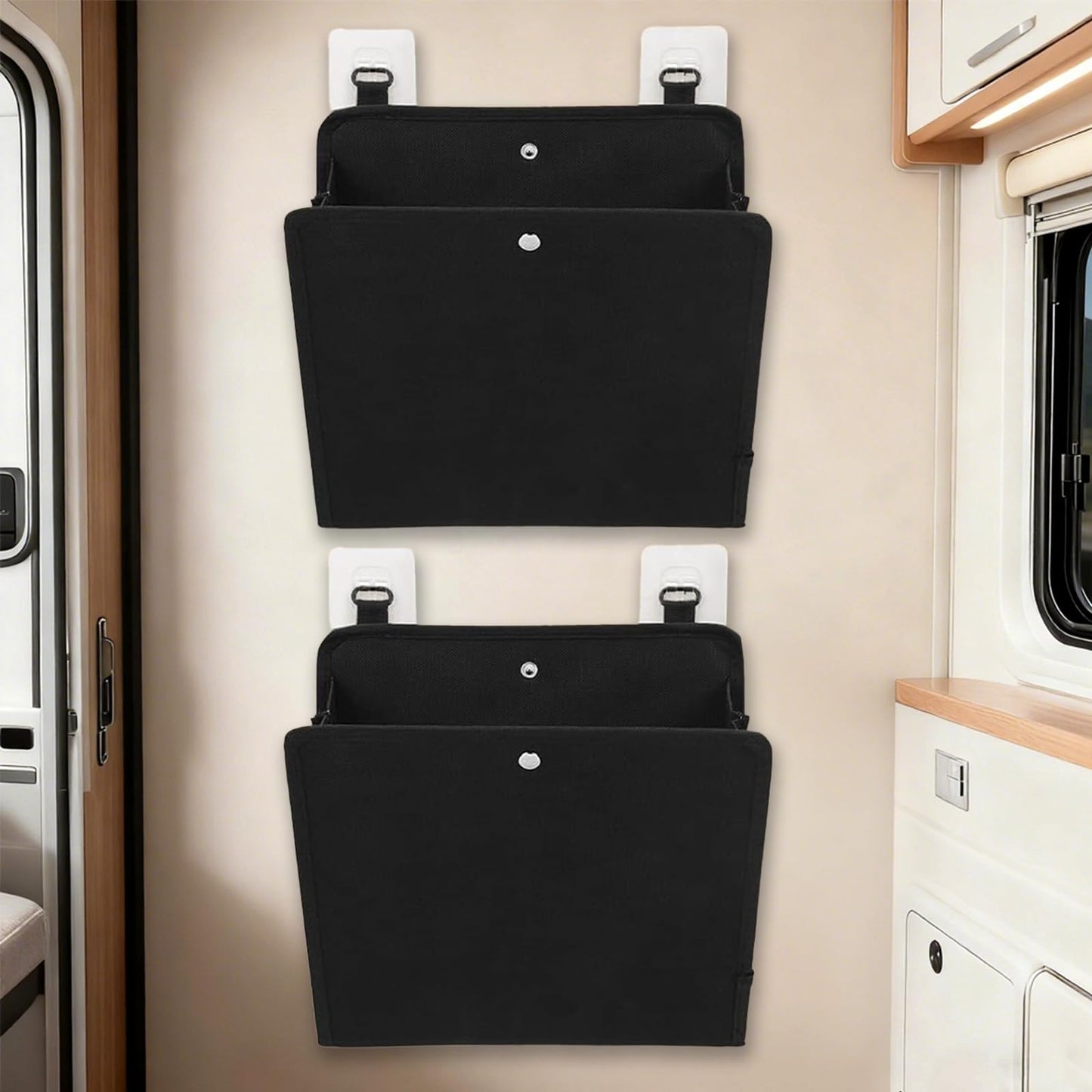 2-Pack Campervan Storage Motorhome Accessories Essentials Storage Organiser