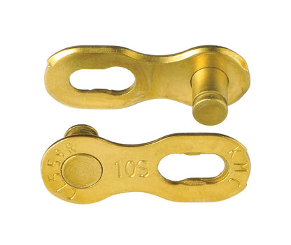 KMC Unisex's X10el Chain, Ti-N Gold, 114 Link
