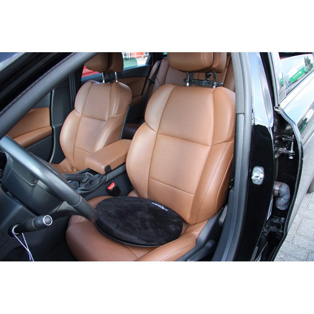 AutoStyle Comfortline Rotating cushion - Black - Diameter 39cm