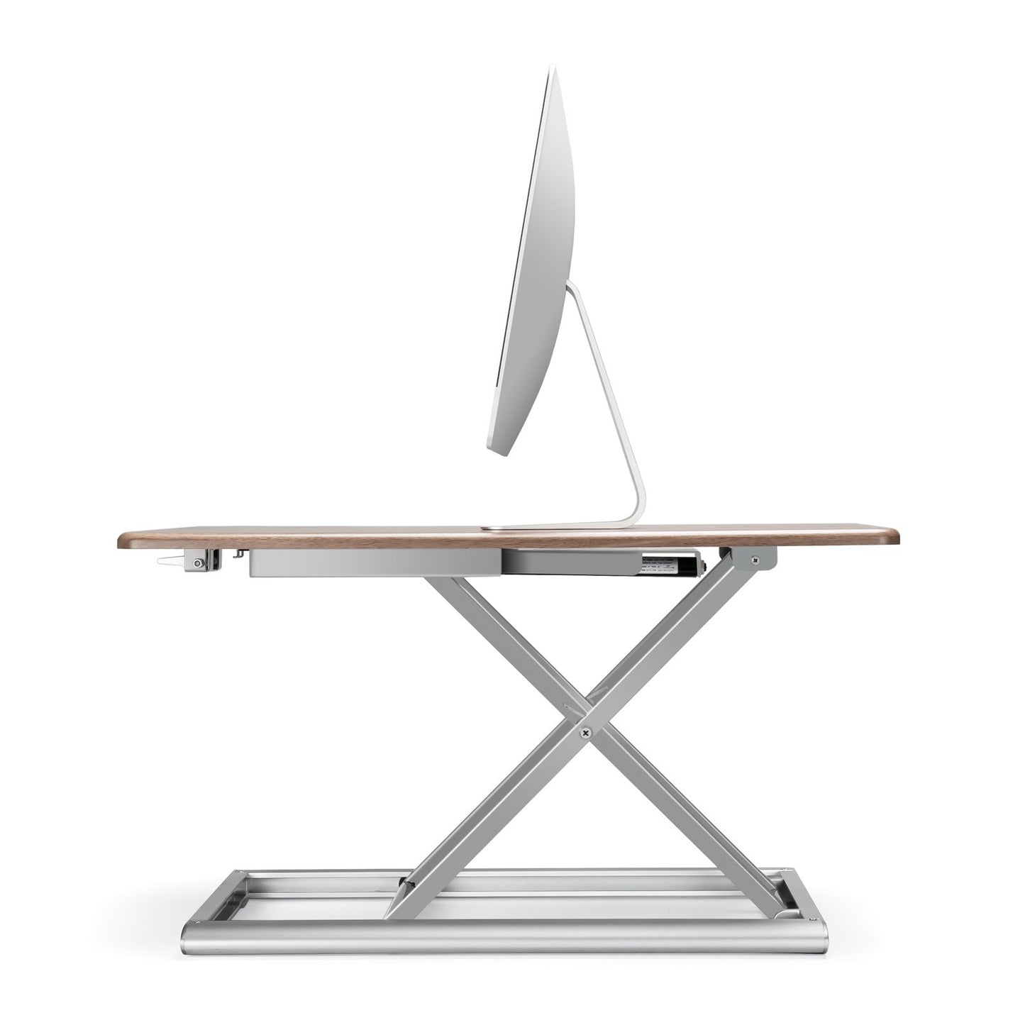 ThingyClub® Standing Desk Converter Height Adjustable Sit to Stand fits Laptop and Monitor, 765 x 51 mm working surface, 55~430mm Adjust Height