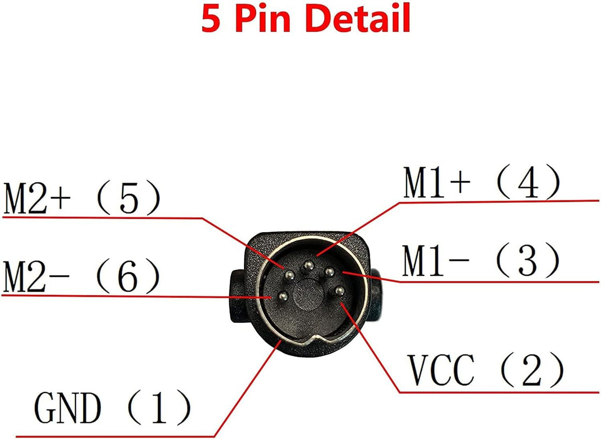 STAIGO Recliner Controller 2 Button 5 Pin for Power Recliner Lift Chair Electric Sofa Hand control Replacement Parts