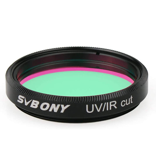 Svbony UV/IR Cut Filter Telescope Filters 1.25" Multi Coating Reduce Light Pollution, Telescope Accessories for Moon Planets Nebula Astronomical