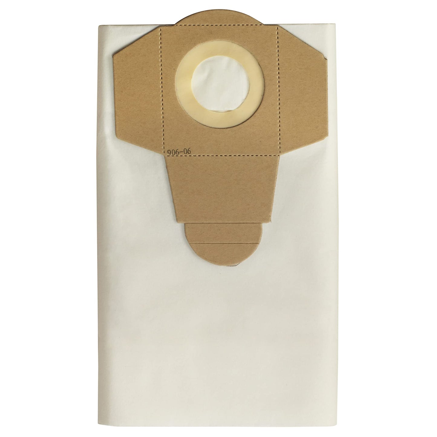 Vacmaster 950130 20L Fine Filtration Dust Bags for Wet & Dry Vacuum Cleaners and Dust Extractors (5 Pack), White